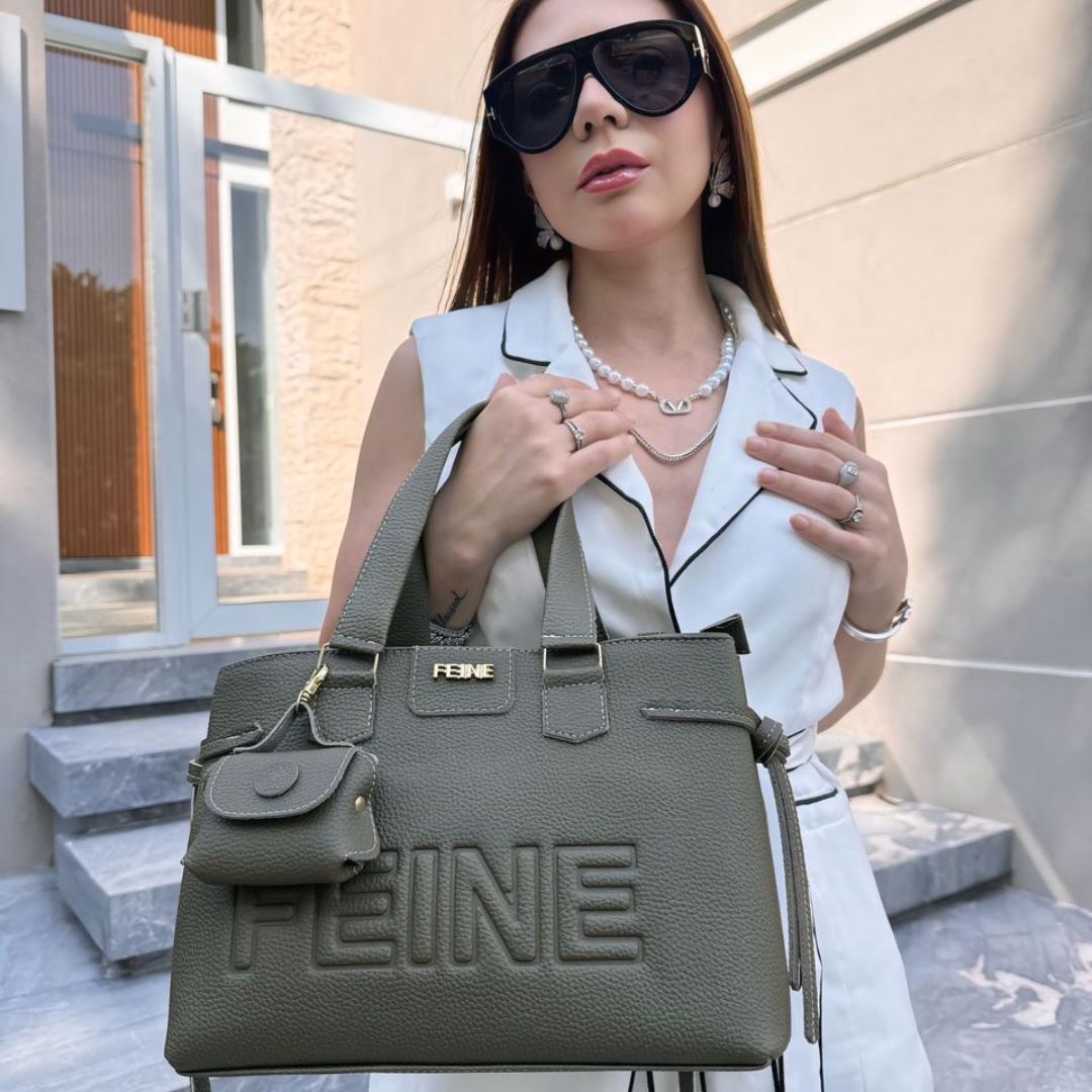 Bolsa de Couro Feine Aurora