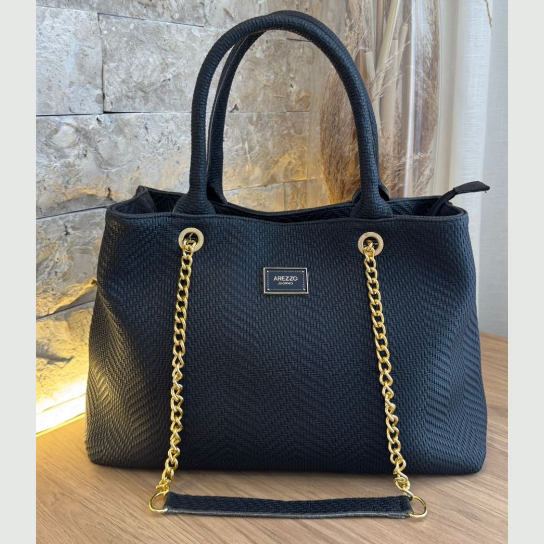 Bolsa de Couro Arezzo Isadora