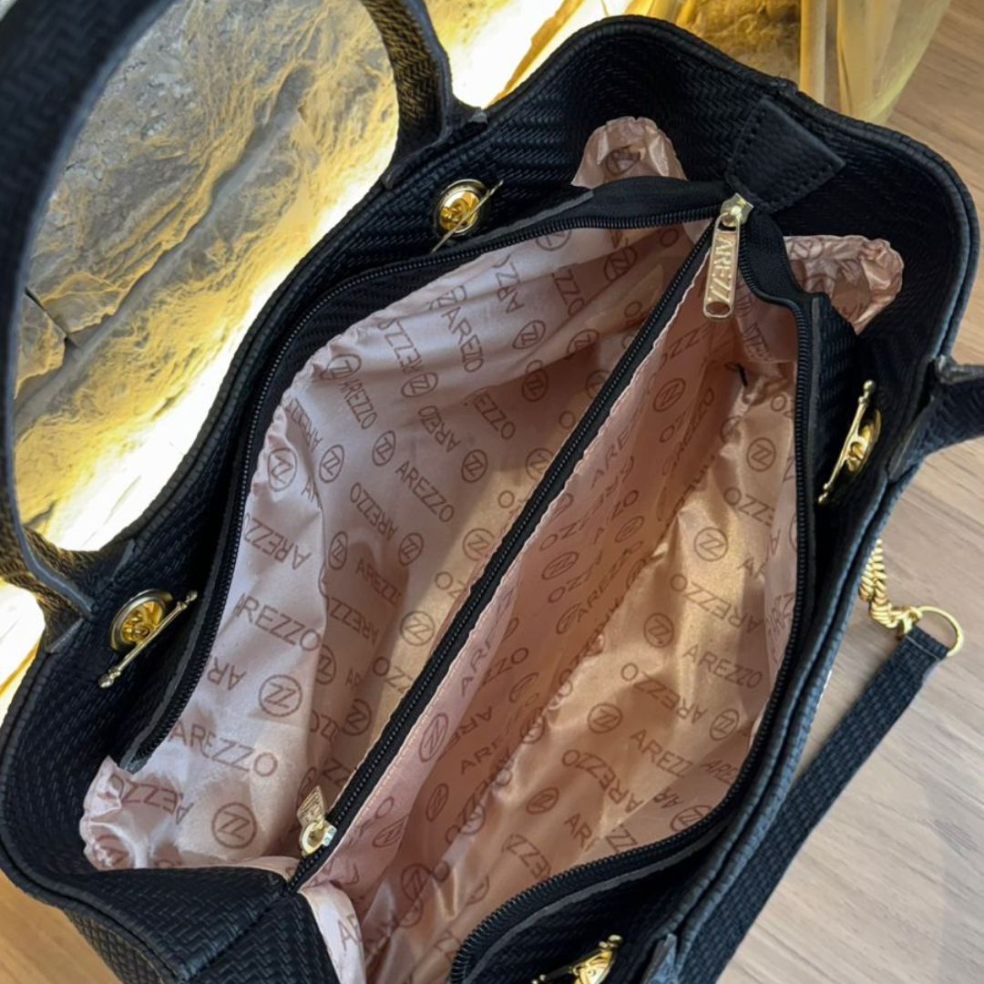 Bolsa de Couro Arezzo Isadora