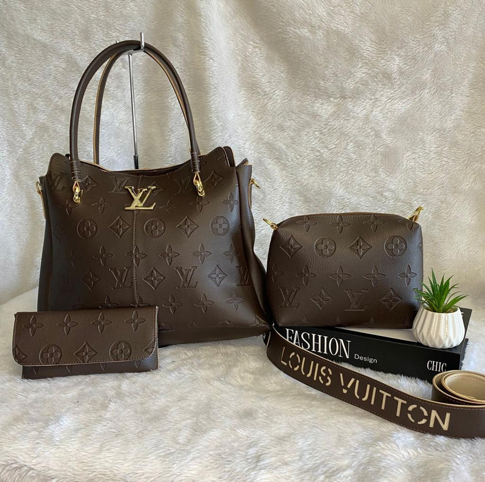 Louis Vuitton 3 peças de couro 1