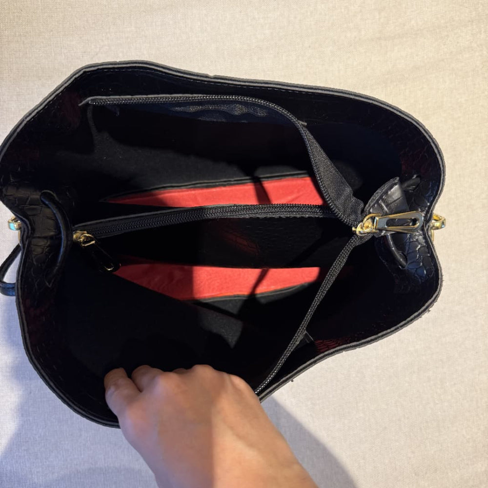 Bolsa de Couro Feine Astrid