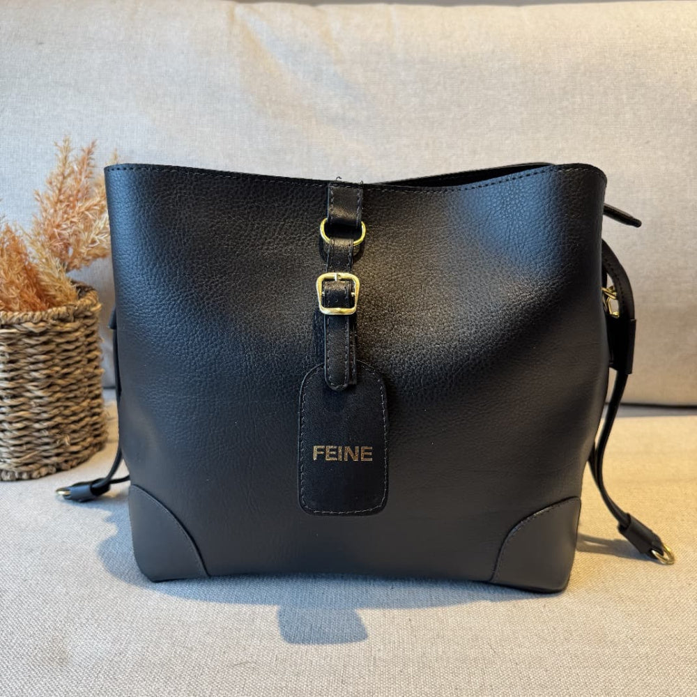 Bolsa de Couro Feine Astrid