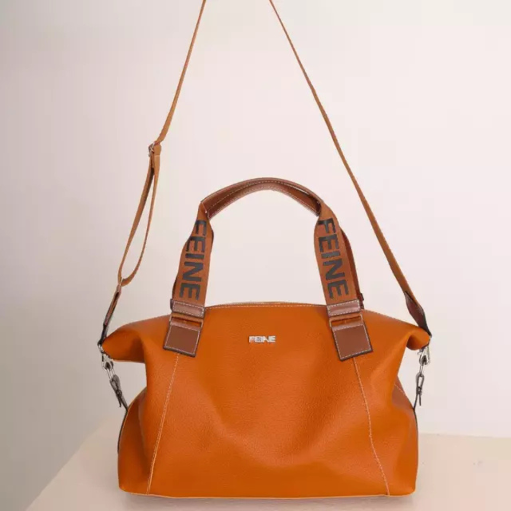 Bolsa de Couro Feine Eva