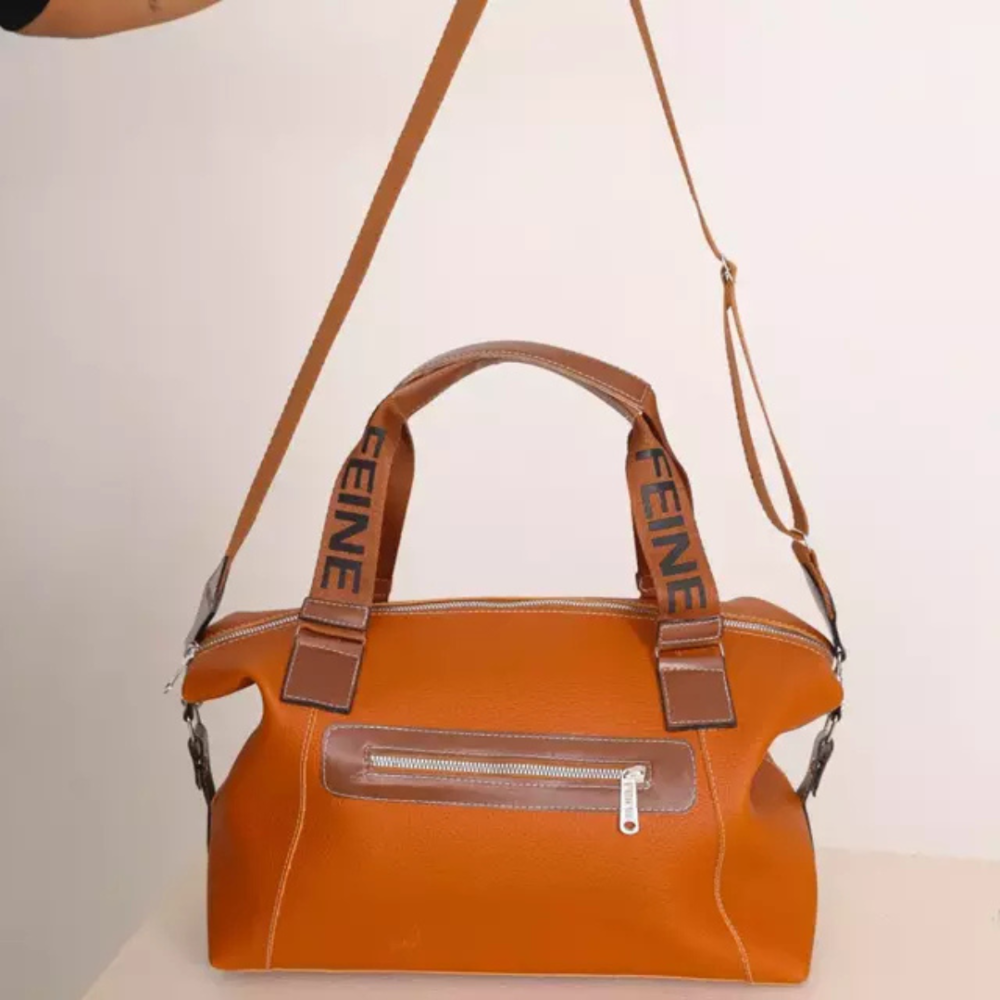 Bolsa de Couro Feine Eva