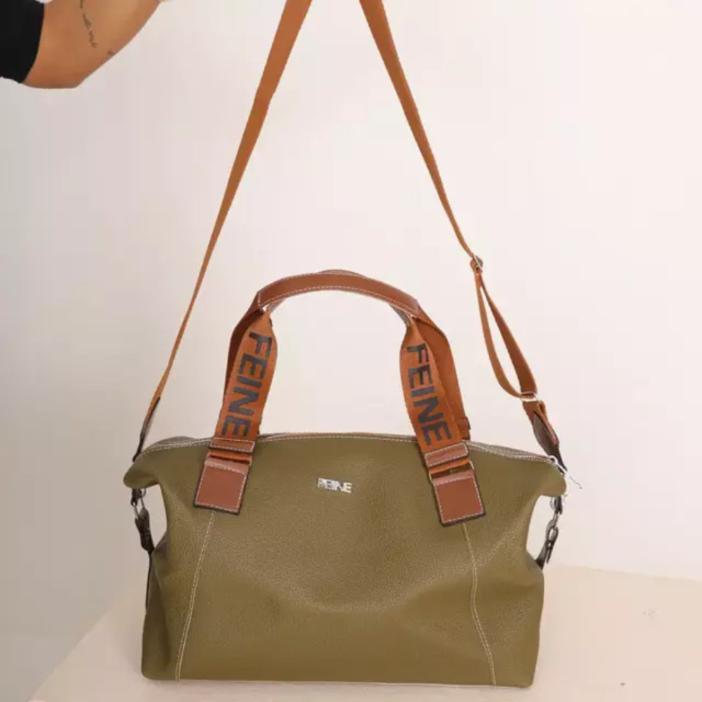 Bolsa de Couro Feine Eva