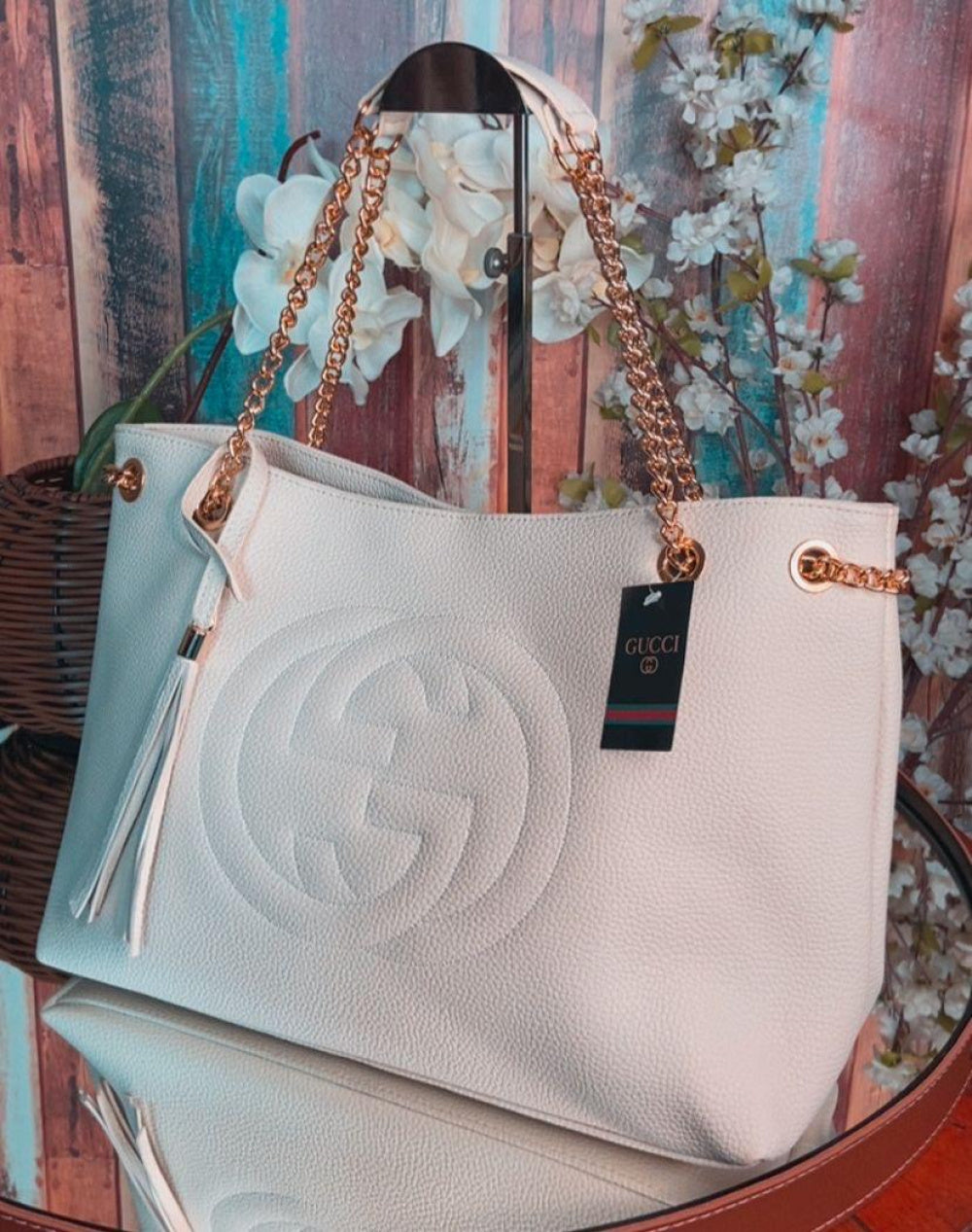 Bolsa Grande Gucci de Couro Eliz