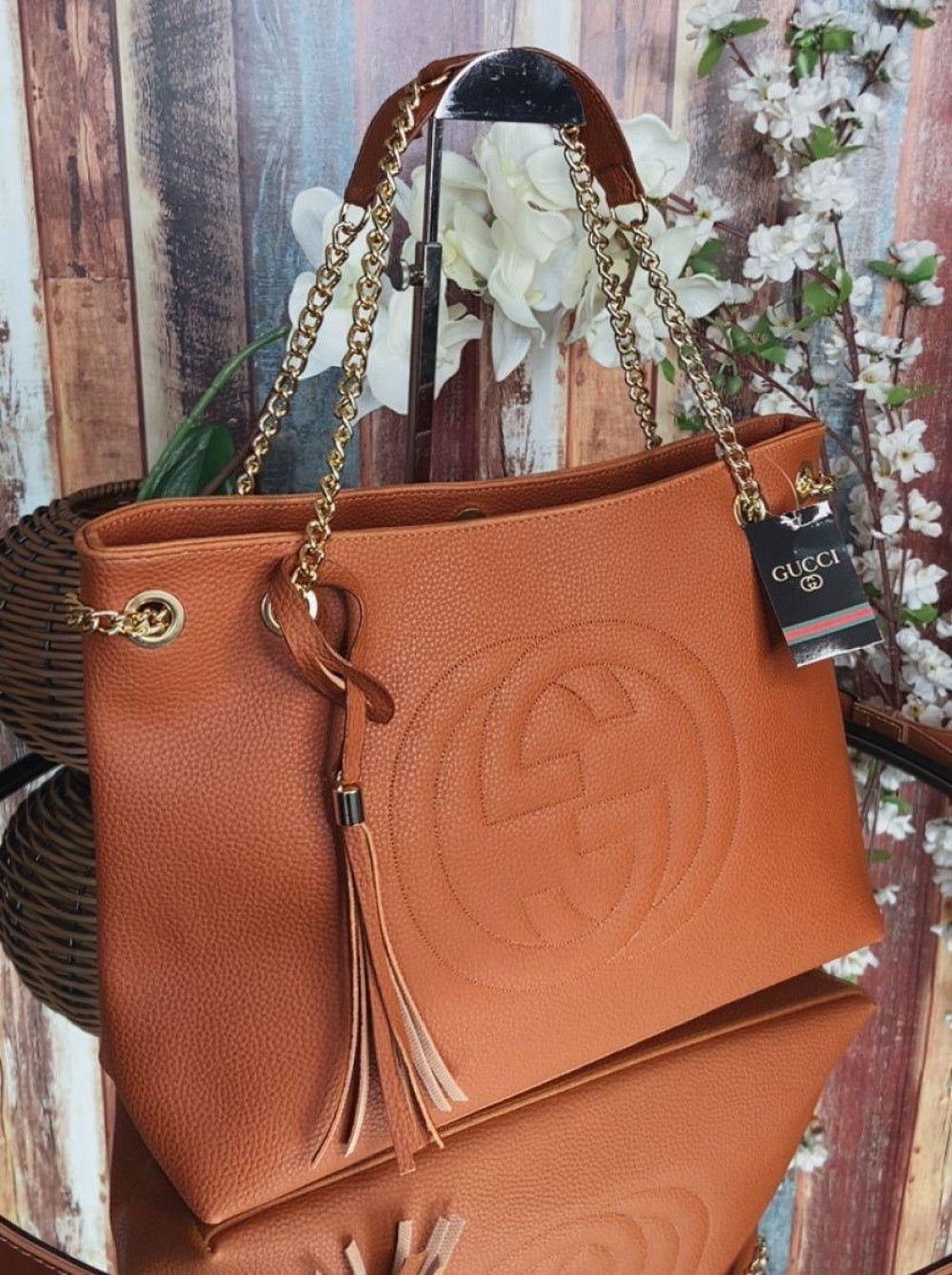 Bolsa Grande Gucci de Couro Eliz