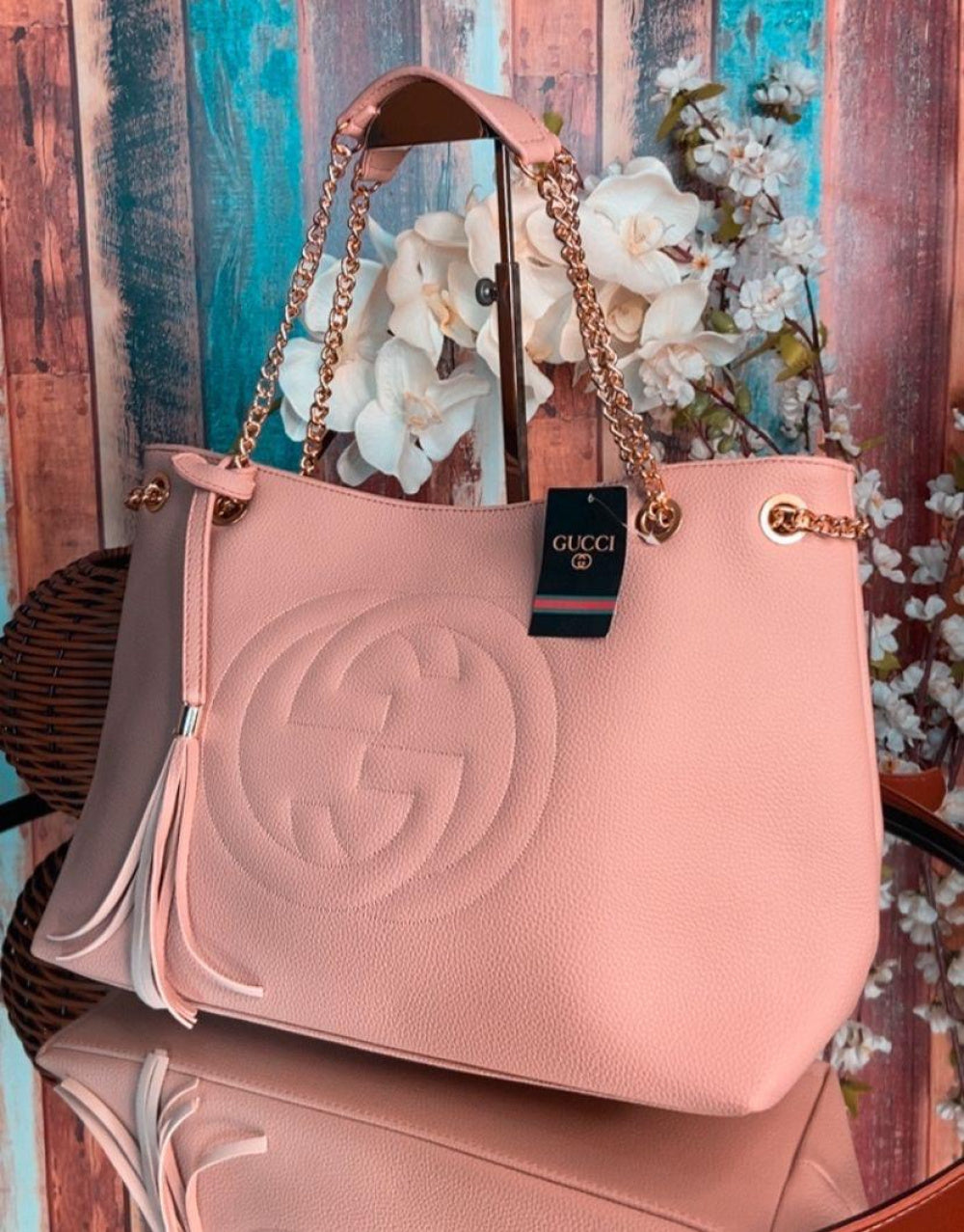 Bolsa Grande Gucci de Couro Eliz