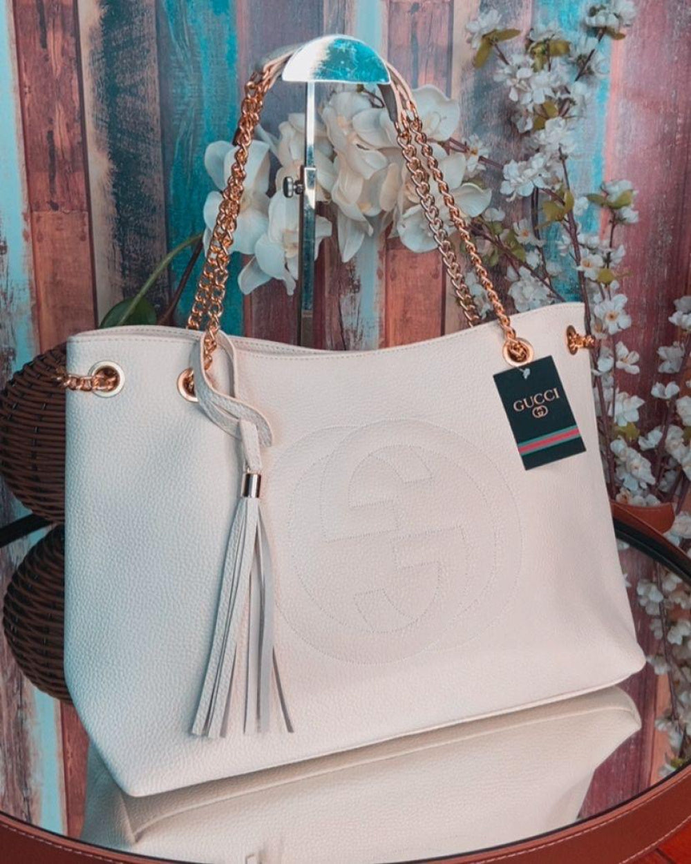 Bolsa Grande Gucci de Couro Eliz
