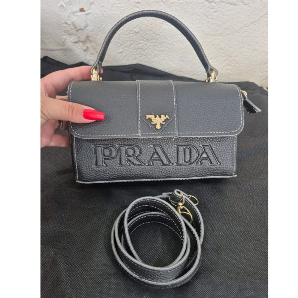 Bolsa Prada Audrey Urbaninha com alça transversal