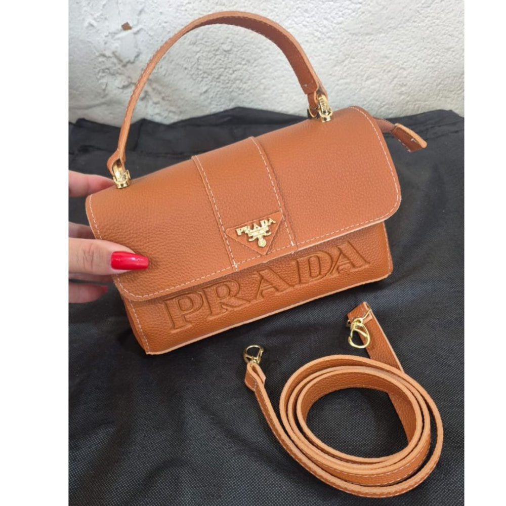 Bolsa Prada Audrey Urbaninha com alça transversal