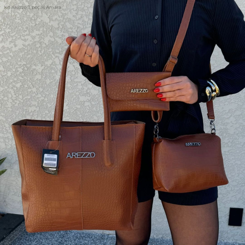 Kit Arezzo 3 peças Amara