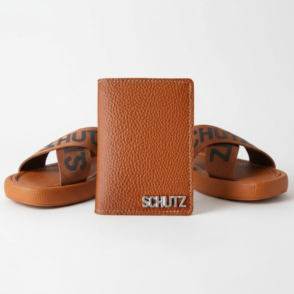 Kit Sandália Schütz Amélia + Porta Cartão Schütz