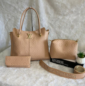 Louis Vuitton 3 peças de couro 1