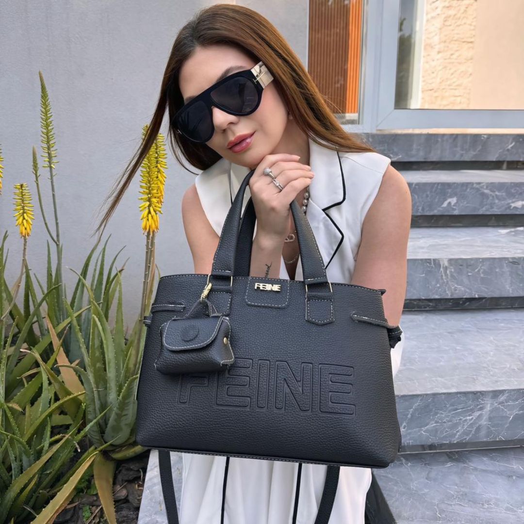 Bolsa de Couro Feine Aurora