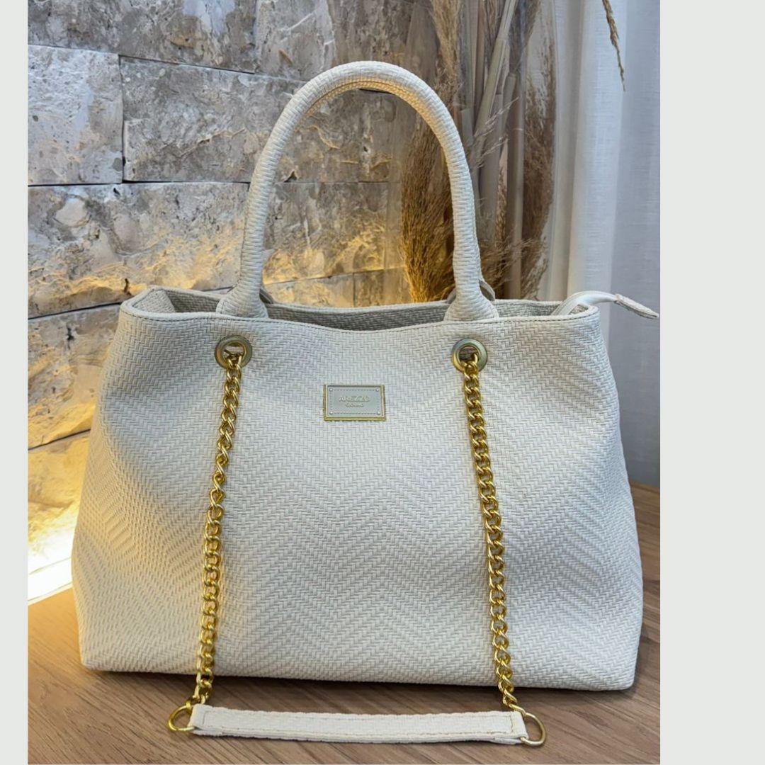 Bolsa de Couro Arezzo Isadora