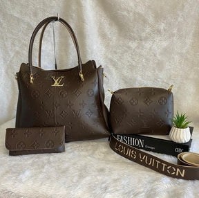 Louis Vuitton 3 peças de couro 1