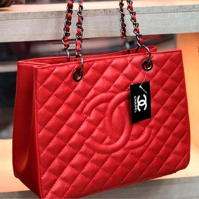 Bolsa Chanel Grande de Couro Shopper