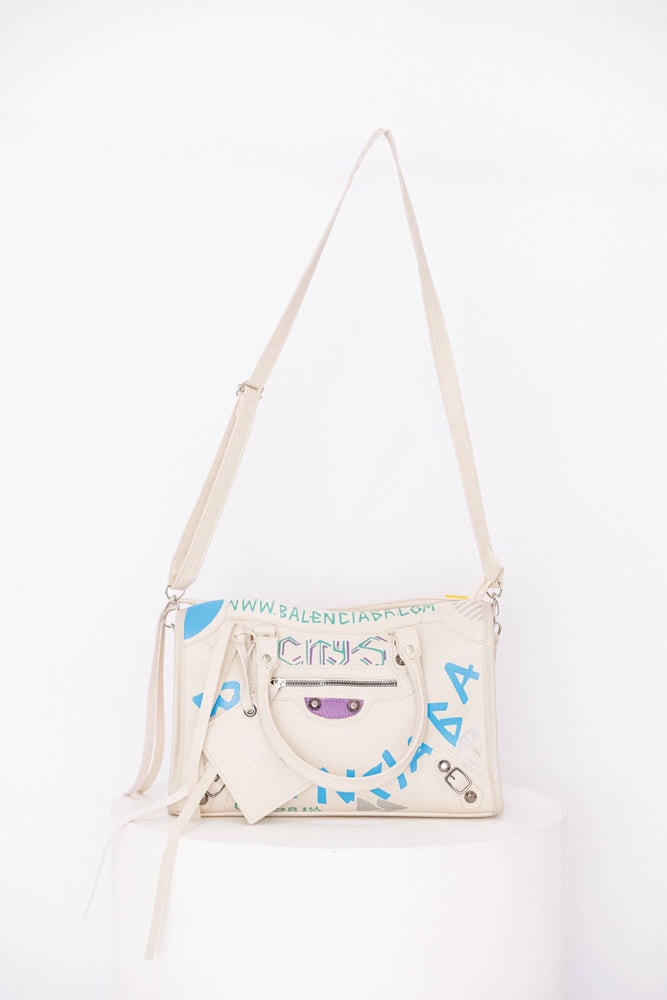 Bolsa Balenciaga Grande de Couro com 2 Alças