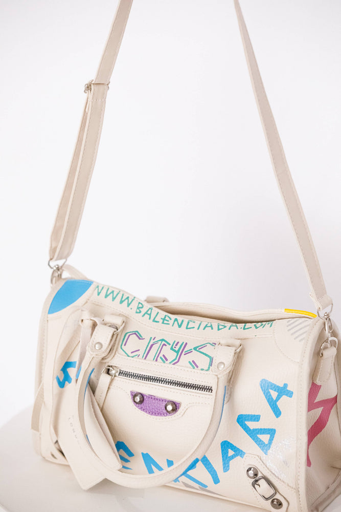 Bolsa Balenciaga Grande de Couro com 2 Alças