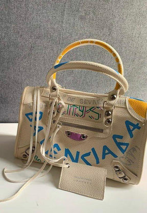 Bolsa Balenciaga Grande de Couro com 2 Alças