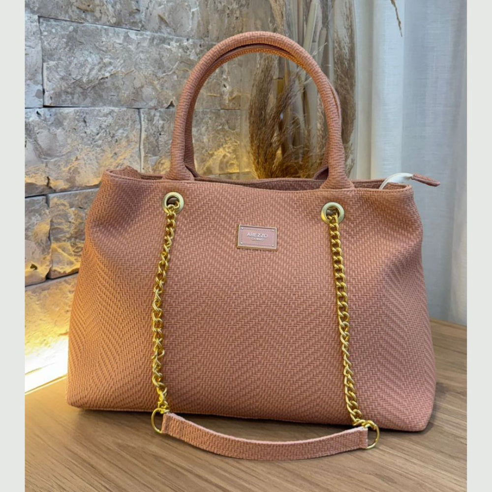 Bolsa de Couro Arezzo Isadora