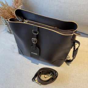 Bolsa de Couro Feine Astrid