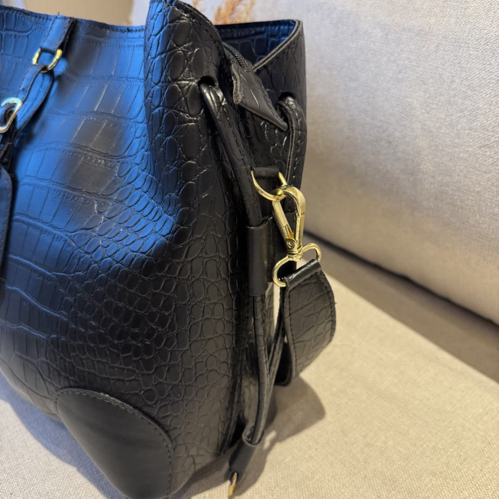 Bolsa de Couro Feine Astrid