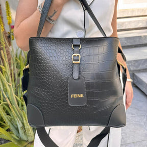 Bolsa de Couro Feine Astrid