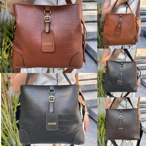 Bolsa de Couro Feine Astrid