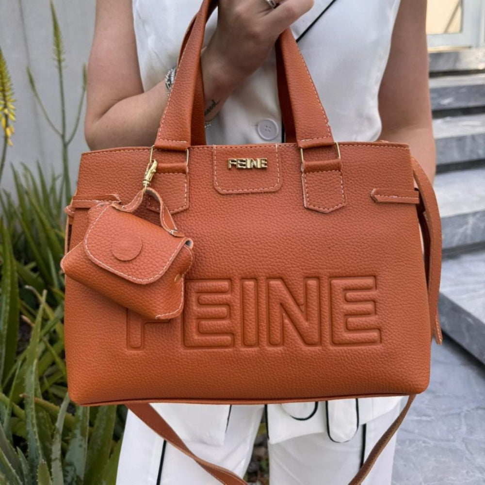 Bolsa de Couro Feine Aurora