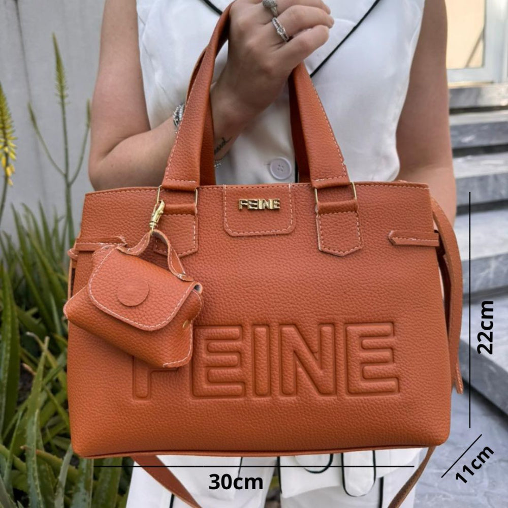 Bolsa de Couro Feine Aurora
