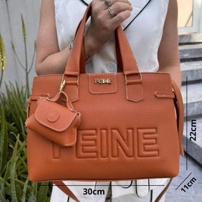 Bolsa de Couro Feine Aurora