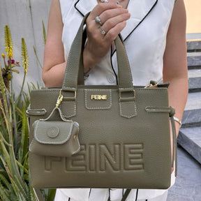 Bolsa de Couro Feine Aurora