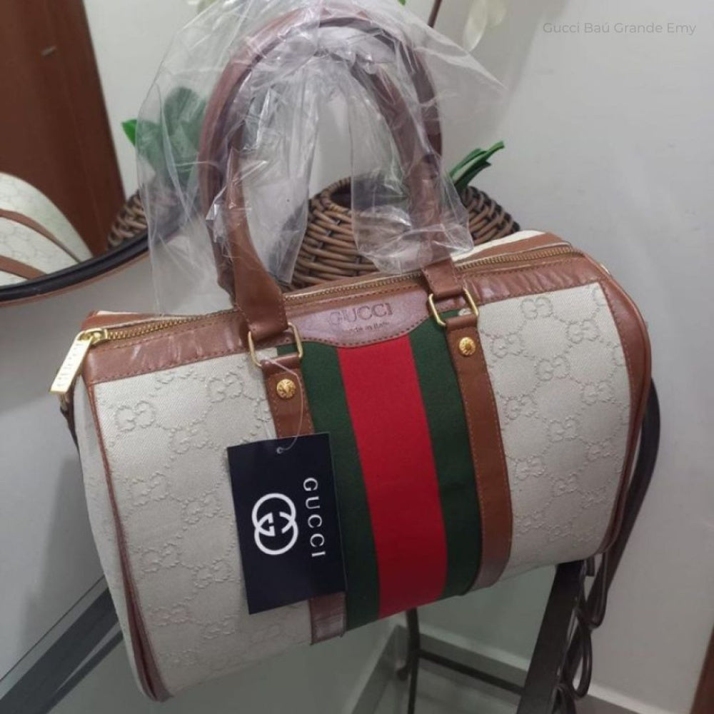 Bolsa Gucci Baú Grande Emy