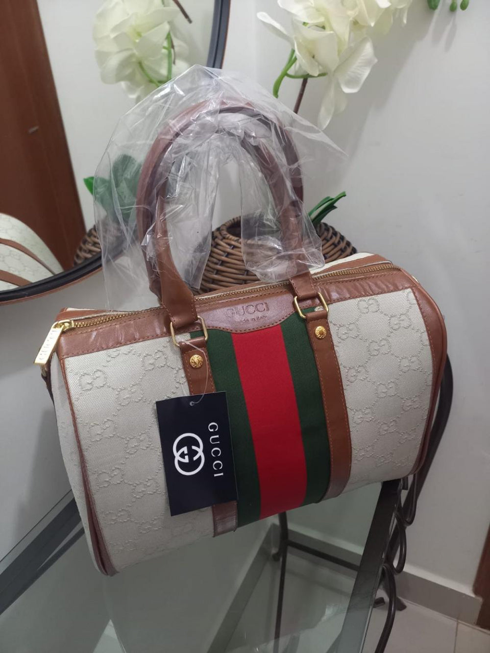Bolsa Gucci Baú Grande Emy